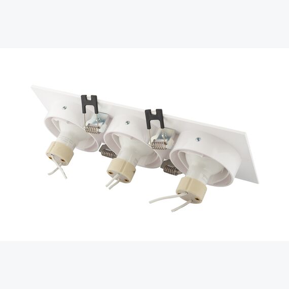 Denkirs DK3023-WH Встраиваемый светильник, IP 20, 10 Вт, GU5.3, LED, белый, пластик, изображение 4