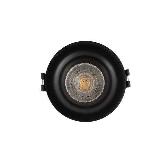 Denkirs DK3024-BK Встраиваемый светильник, IP 20, 10 Вт, GU5.3, LED, черный, пластик, изображение 2