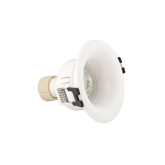 Denkirs DK3024-WH Встраиваемый светильник, IP 20, 10 Вт, GU5.3, LED, белый, пластик, изображение 6