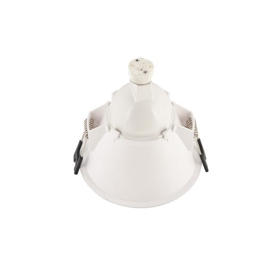 Denkirs DK3026-WG Встраиваемый светильник, IP 20, 10 Вт, GU5.3, LED, белый/золотой, пластик, изображение 4