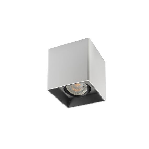 Denkirs DK3030-WB Светильник накладной IP 20, 10 Вт, GU5.3, LED, белый/черный, пластик, изображение 2