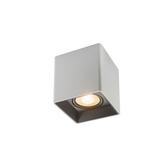 Denkirs DK3030-WB Светильник накладной IP 20, 10 Вт, GU5.3, LED, белый/черный, пластик, изображение 3