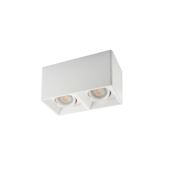 Denkirs DK3035-WH Светильник накладной IP 20, 10 Вт, GU5.3, LED, белый, пластик, изображение 2