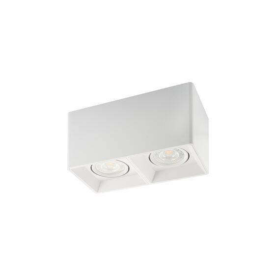 Denkirs DK3035-WH Светильник накладной IP 20, 10 Вт, GU5.3, LED, белый, пластик, изображение 3