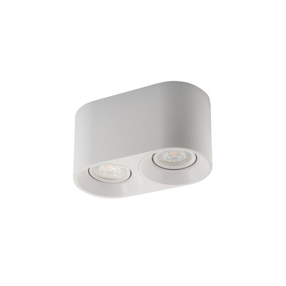 Denkirs DK3036-WH Светильник накладной IP 20, 10 Вт, GU5.3, LED, белый, пластик, изображение 4