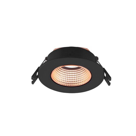 Denkirs DK3061-BBR Встраиваемый светильник, IP 20, 10 Вт, GU5.3, LED, черный/бронзовый, пластик, изображение 2