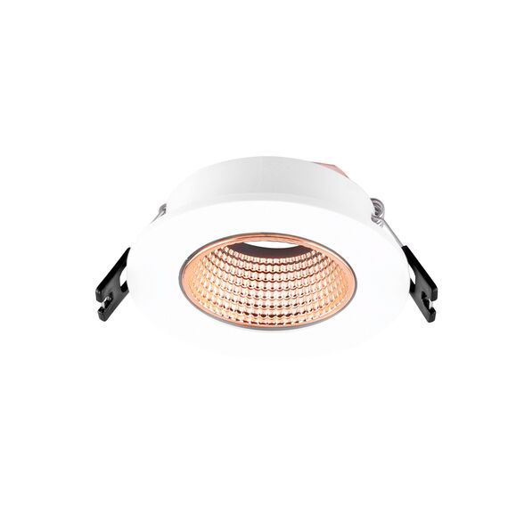 Denkirs DK3061-WBR Встраиваемый светильник, IP 20, 10 Вт, GU5.3, LED, белый/бронзовый, пластик, изображение 2