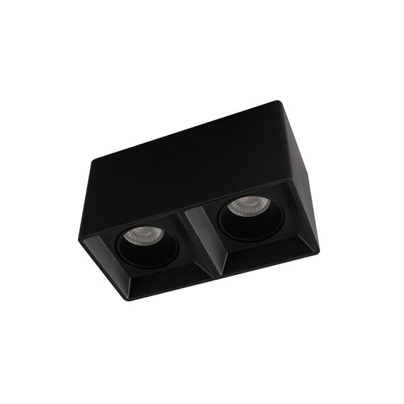 Denkirs DK3085-BK Светильник накладной IP 20, 10 Вт, GU5.3, LED, черный/черный, пластик