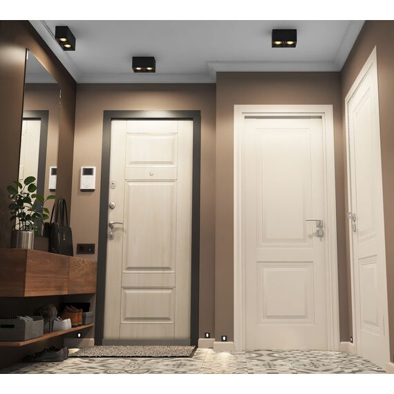 Denkirs DK3085-BK+BR Светильник накладной IP 20, 10 Вт, GU5.3, LED, черный/бронзовый, пластик, изображение 2