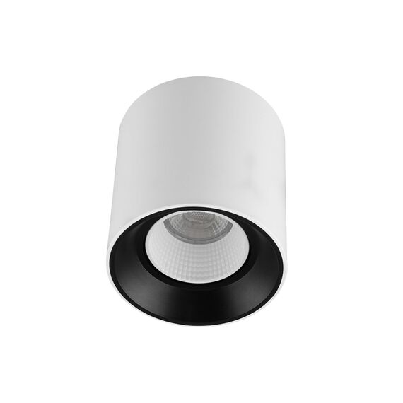 Denkirs DK3090-WB+WH Светильник накладной IP 20, 10 Вт, GU5.3, LED, бело-черный/белый, пластик
