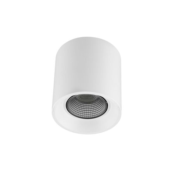 Denkirs DK3090-WH+CH Светильник накладной IP 20, 10 Вт, GU5.3, LED, белый/хром, пластик