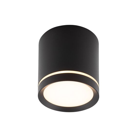 Denkirs DK4016-BK Светильник накладной IP 20, 5 Вт, LED 3000, черный, алюминий/акрил