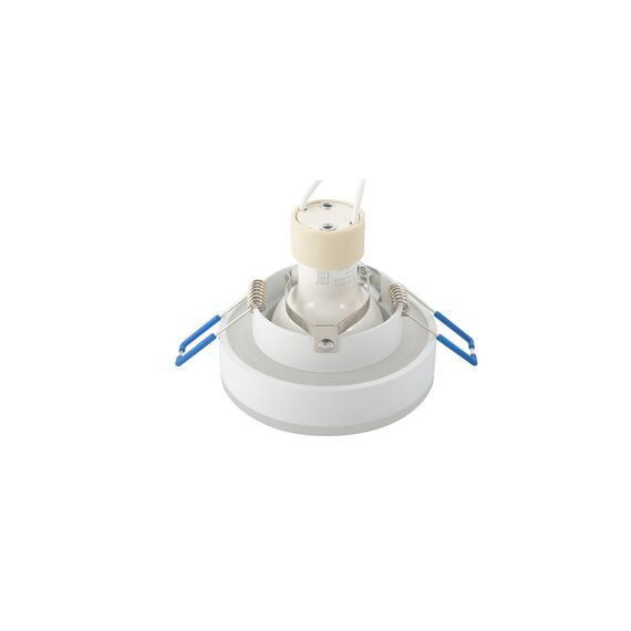 Denkirs DK4032-WH Встраиваемый светильник, IP 20, 10 Вт, GU10, белый, алюминий/пластик, изображение 6