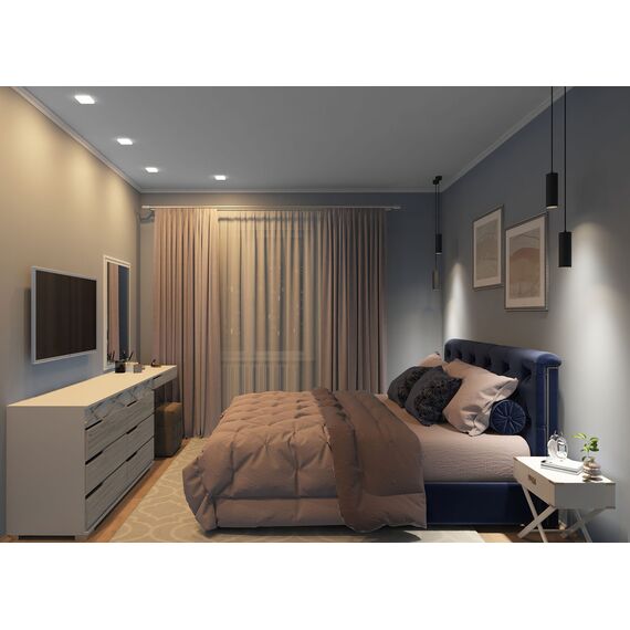 Denkirs DK4603-DW Встраиваемый светильник, IP 20, 9 Вт, LED 4000, белый, пластик, изображение 6