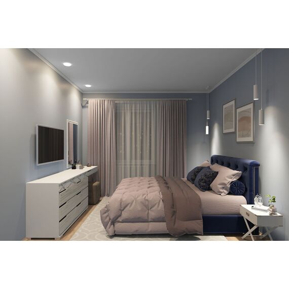 Denkirs DK4604-WW Встраиваемый светильник, IP 20, 18 Вт, LED 3000, белый, пластик, изображение 6