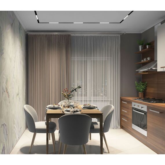 Denkirs DK8003-BK Линейный светильник SMART LINEAR 9W DIM 3000K-6000K черный, изображение 7