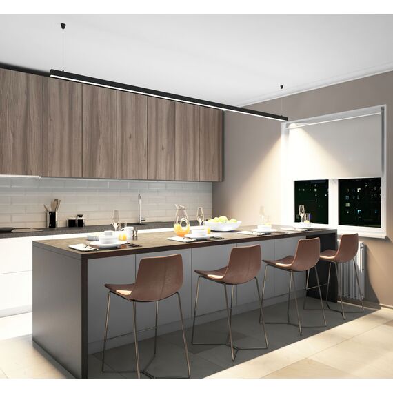 Denkirs DK9304-BK Линейный светильник 72W 3000mm 4000K, черный, изображение 5