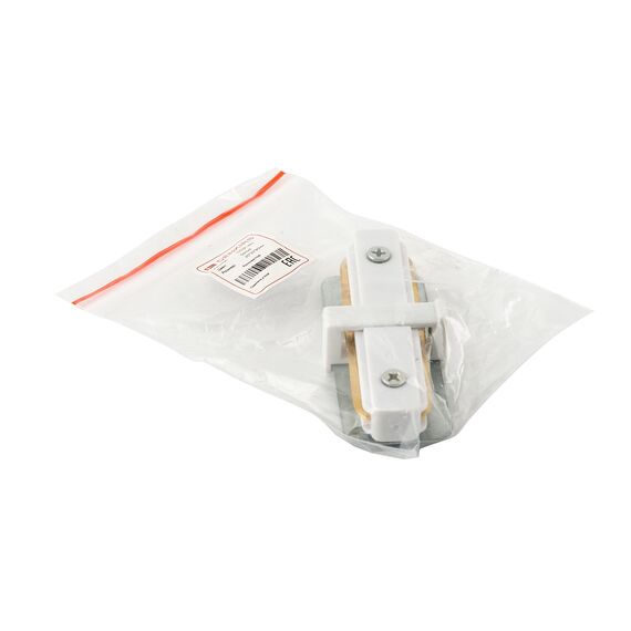 Denkirs TR1101-WH Прямой соединитель для шинопровода, белый, изображение 3