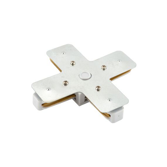Denkirs TR1104-WH Соединитель для шинопровода X-образный, белый, изображение 2