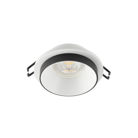 Denkirs DK2401-BK Встраиваемый светильник, IP 20, 50 Вт, GU10, черный, алюминий