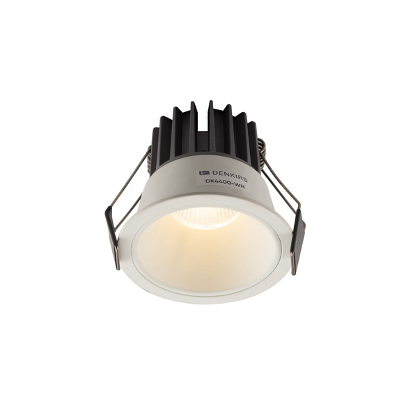 Denkirs DK4400-WH Встраиваемый светильник, IP 20, 7 Вт, LED 3000, белый, алюминий