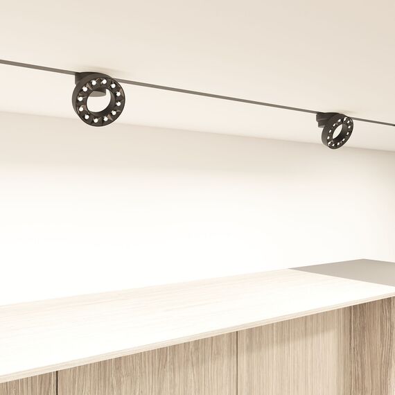 Denkirs DK8030-BK Акцентный светильник SMART GRILL 12W DIM 3000K-6000K черный, изображение 6