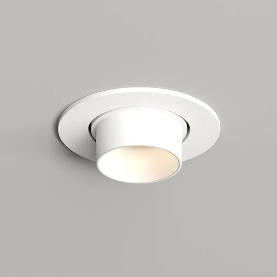 Denkirs DK3120-WH Встраиваемый светильник, IP20, до 15 Вт, LED, GU5,3, белый, пластик