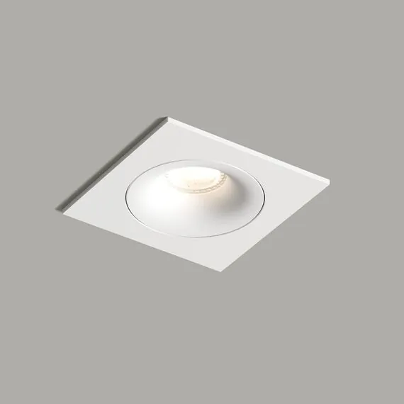 Denkirs DK2121-WH Встраиваемый светильник, IP 20, 50 Вт, GU10, белый, алюминий