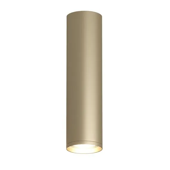 Denkirs DK2052-SG Накладной светильник, IP 20, 15 Вт, GU10, матовое золото, алюминий