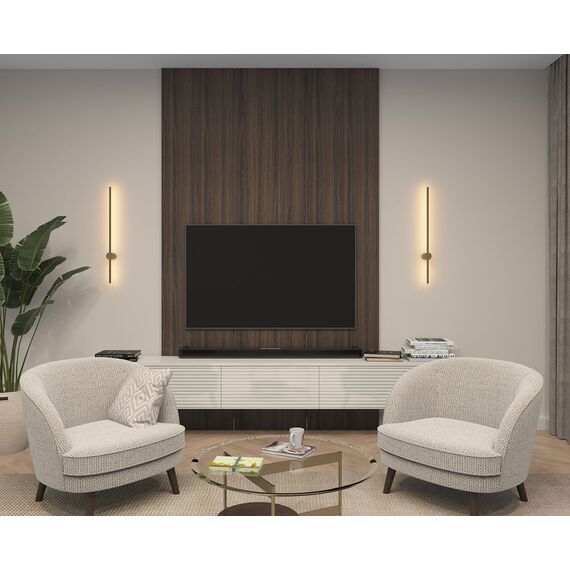 Denkirs DK5012-SG Бра 800 мм, 3000К, IP20,7 Вт, матовое золото, изображение 5
