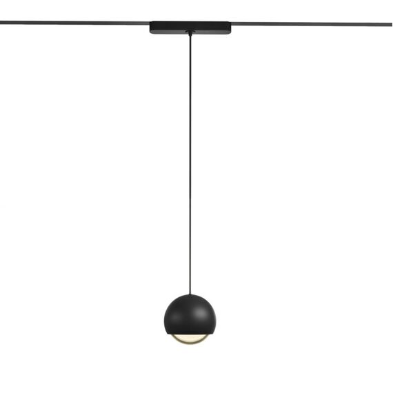 Denkirs DK5316-BK Светильник для трека Air, серия Hang 3000 со светодиодом, ?80*76мм, 48V DC, 5W, RA?95, 120°, 3000K, IP20, черный, алюминий, изображение 3