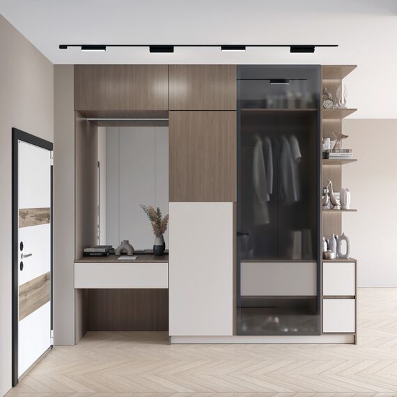 Denkirs DK5303-BK Светильник для трека Air, серия Linear 3000 со светодиодом, L230*W26*H60мм, 48V DC, 9W, RA?90, 120°, 3000K, IP20, черный, алюминий, изображение 5
