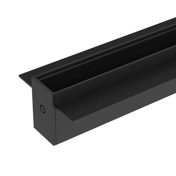 Denkirs TR2013-BK Встраиваемый шинопровод SMART 3м под ГКЛ, черный, изображение 2