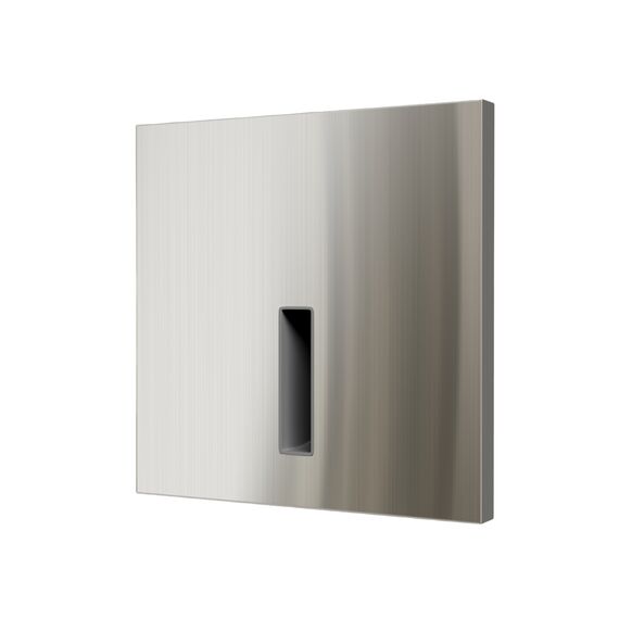 Denkirs DK1030-NI Светильник встраиваемый в стену, IP 20, LED 3000K, 3 Вт, никель, алюминий