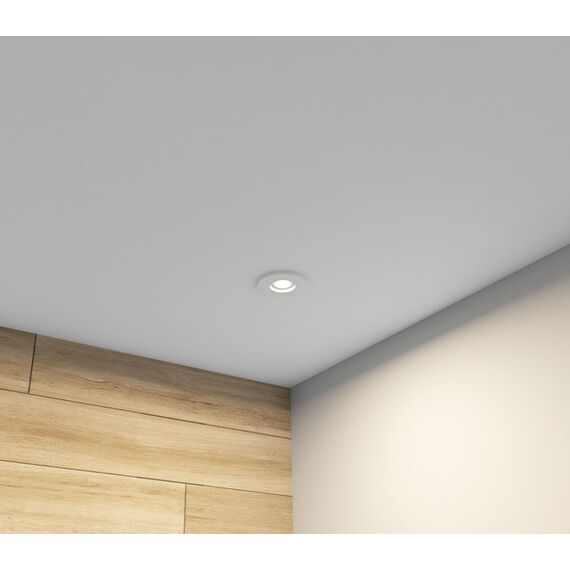 Denkirs DK2036-WH Встраиваемый светильник влагозащ., IP 44, до 15 Вт, GU10, LED, белый, алюминий, изображение 7