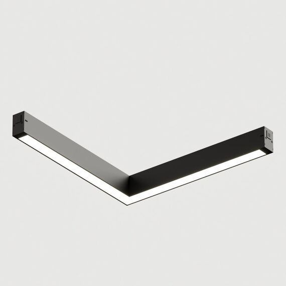Denkirs DK8014-BK Угловой светильник SMART LINEAR ANGLE 18W DIM 3000K-6000K, черный, изображение 2