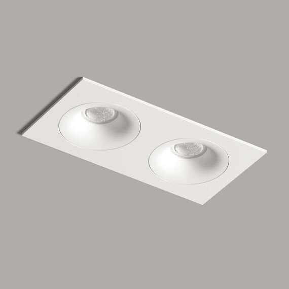 Denkirs DK2122-WH Встраиваемый светильник, IP 20, 50 Вт, GU10, белый, алюминий, изображение 2