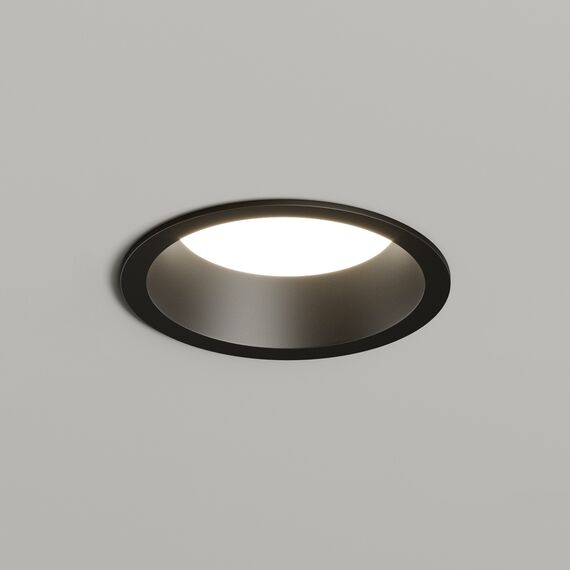 Denkirs DK3103-BK Встраиваемый влагозащищенный светильник, IP 65, 10 Вт, GU5.3, LED, черный, пластик