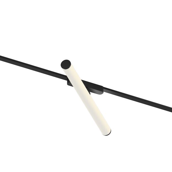 Denkirs DK5325-BK Светильник для трека Air, серия Ray 3000 со светодиодом, L500*W35*H79mm,?33, 48V DC, 12W, RA?90, 120°, 3000K, IP20, черный, алюминий, изображение 3
