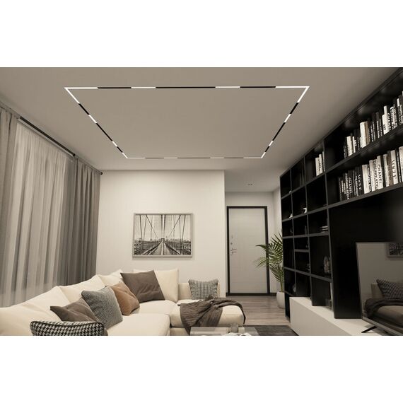Denkirs DK8014-BK Угловой светильник SMART LINEAR ANGLE 18W DIM 3000K-6000K, черный, изображение 8