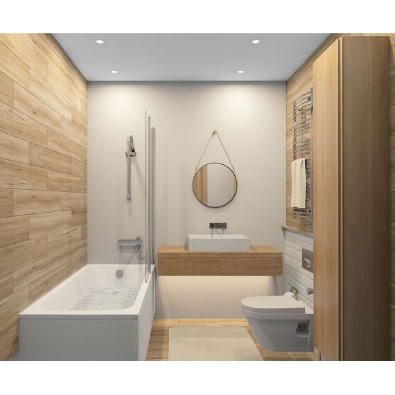 Denkirs DK3101-WH Встраиваемый влагозащищенный светильник, IP65, до 10 Вт, LED, GU5,3, белый, изображение 7