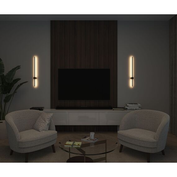 Denkirs DK5012-SG Бра 800 мм, 3000К, IP20,7 Вт, матовое золото, изображение 6