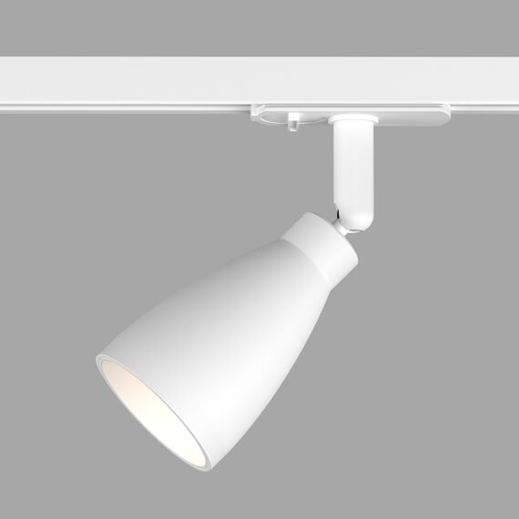 Denkirs DK6050-WH Трековый светильник IP 20, 15 Вт, GU10, белый, алюминий, пластик, изображение 2