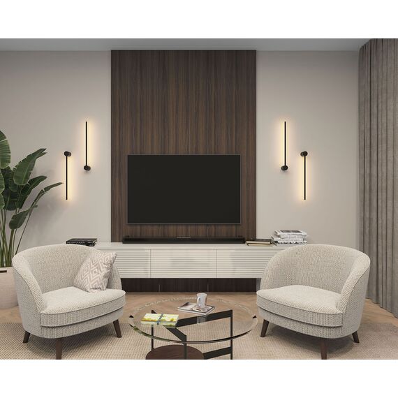 Denkirs DK5010-BK Бра 600 мм, 3000К, IP20, 5 Вт, черный, алюминий, изображение 5
