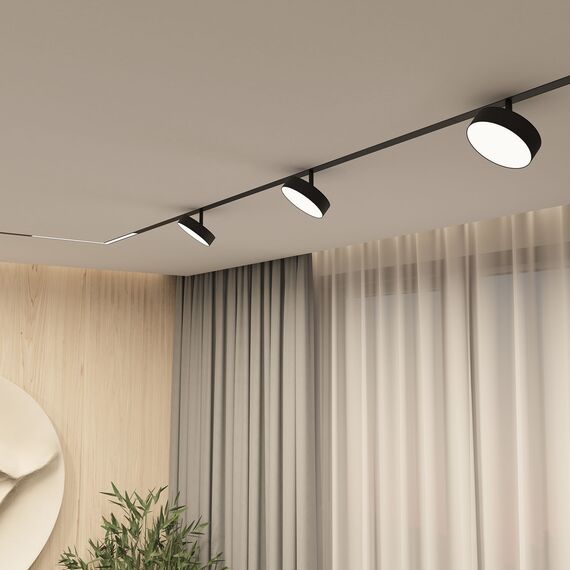 Denkirs DK8070-BK Акцентный светильник SMART LINEAR 16W DIM 3000K-6000K черный, изображение 5