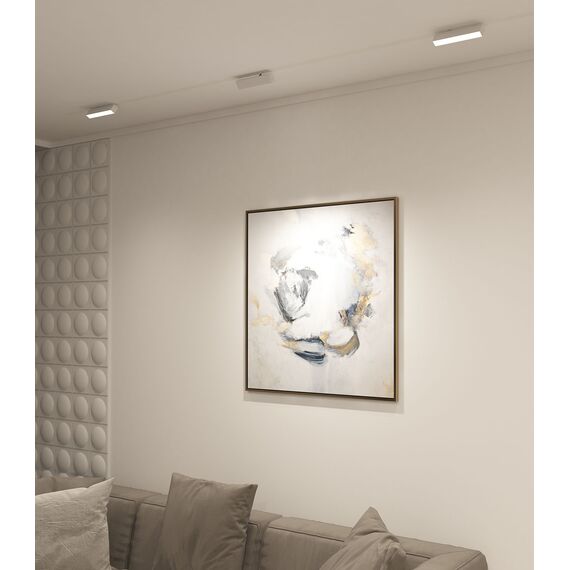 Denkirs DK8009-WH Поворотный матовый светильник SMART 9W DIM 3000K-6000K белый, изображение 5