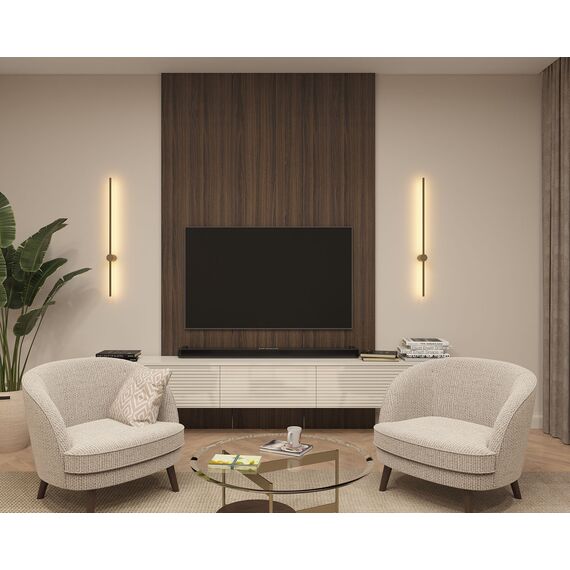Denkirs DK5014-SG Бра 1000 мм, 3000К, IP20, 12 Вт, матовое золото, изображение 5