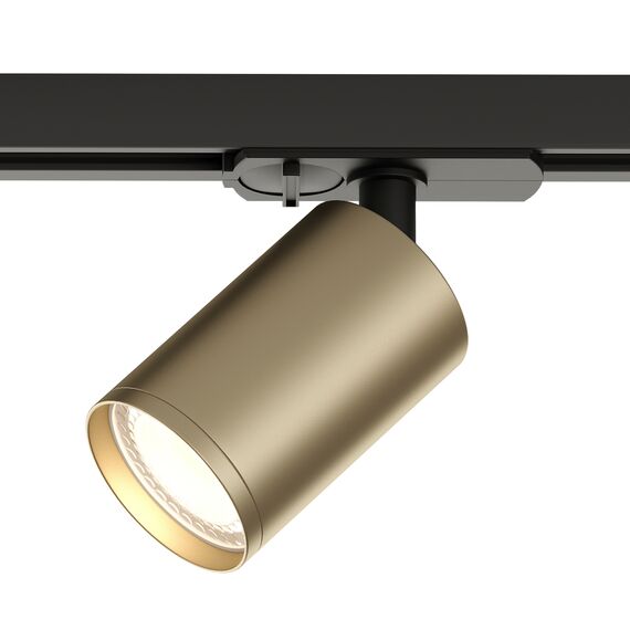 Denkirs DK6201-BG Трековый светильник IP 20, 15 Вт, GU5.3, матовое золото с черным, алюминий, изображение 2