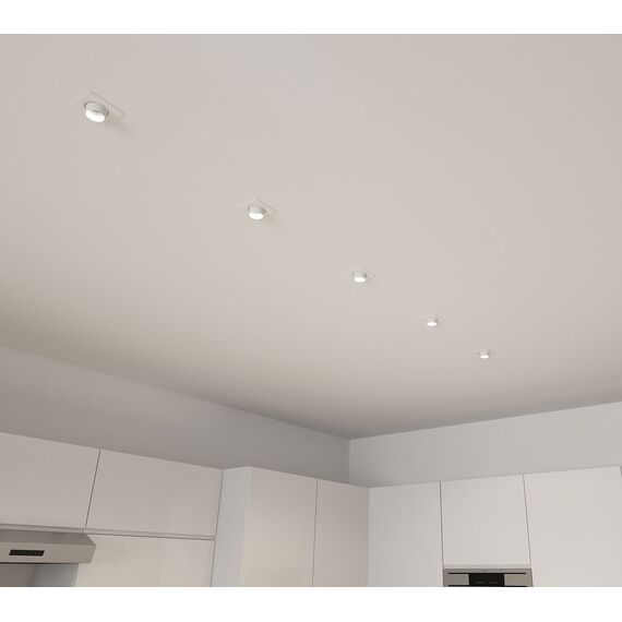 Denkirs DK3121-WH Встраиваемый светильник, IP20, до 15 Вт, LED, GU5,3, белый, пластик, изображение 6