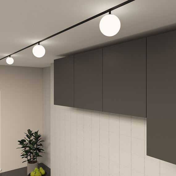 Denkirs DK8051-BK Рассеивающий светильник SMART MOON 5W DIM 3000K-6000K, ?130мм, черный, акрил, изображение 5